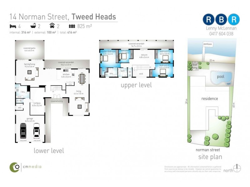 14 Norman Street, Tweed Heads NSW 2485 Floorplan
