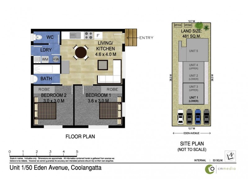 50 Eden Avenue, Coolangatta QLD 4225 Floorplan