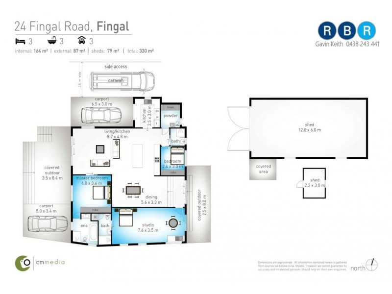 24 Fingal Road, Fingal Head NSW 2487 Floorplan