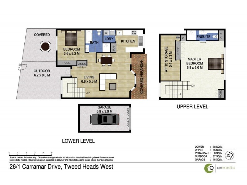 26/1 Carramar Drive, Tweed Heads West NSW 2485 Floorplan