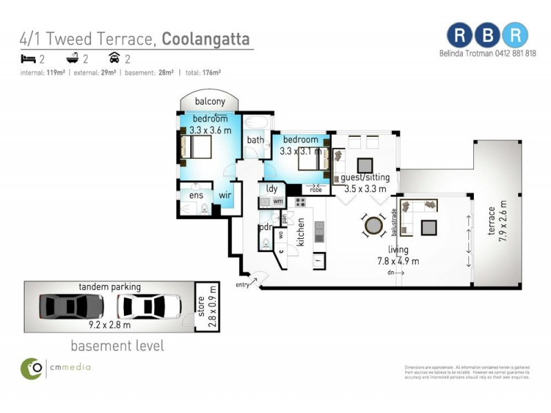 4/1 Tweed Terrace, Coolangatta QLD 4225 Floorplan