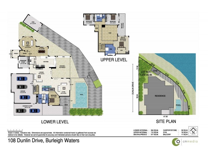 108 Dunlin Drive, Burleigh Waters QLD 4220 Floorplan