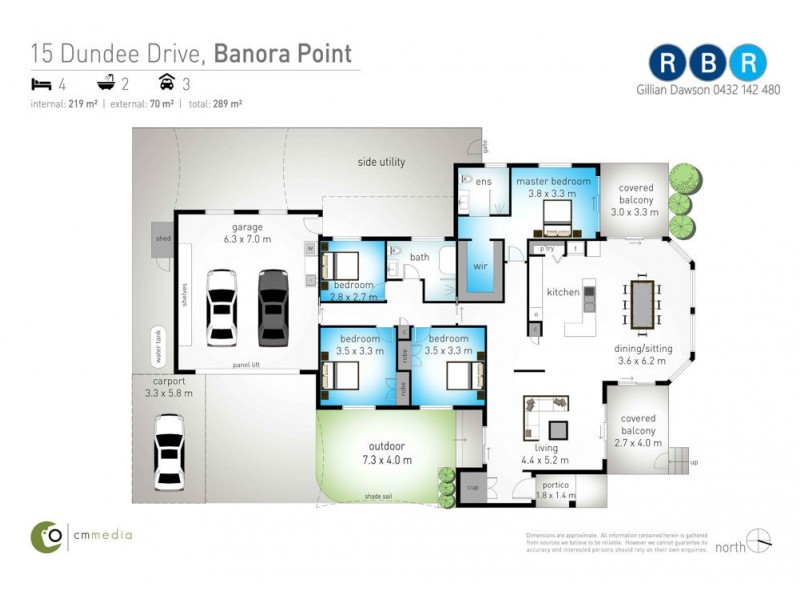 15 Dundee Drive, Banora Point NSW 2486 Floorplan