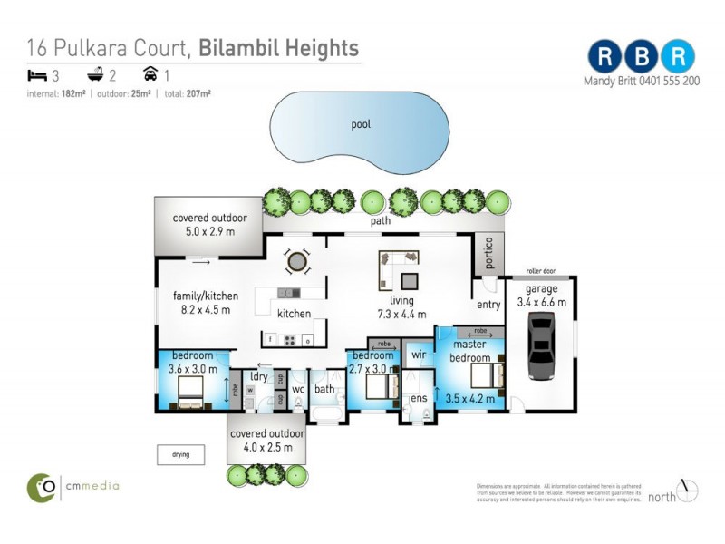 16 Pulkara Court, Bilambil Heights NSW 2486 Floorplan