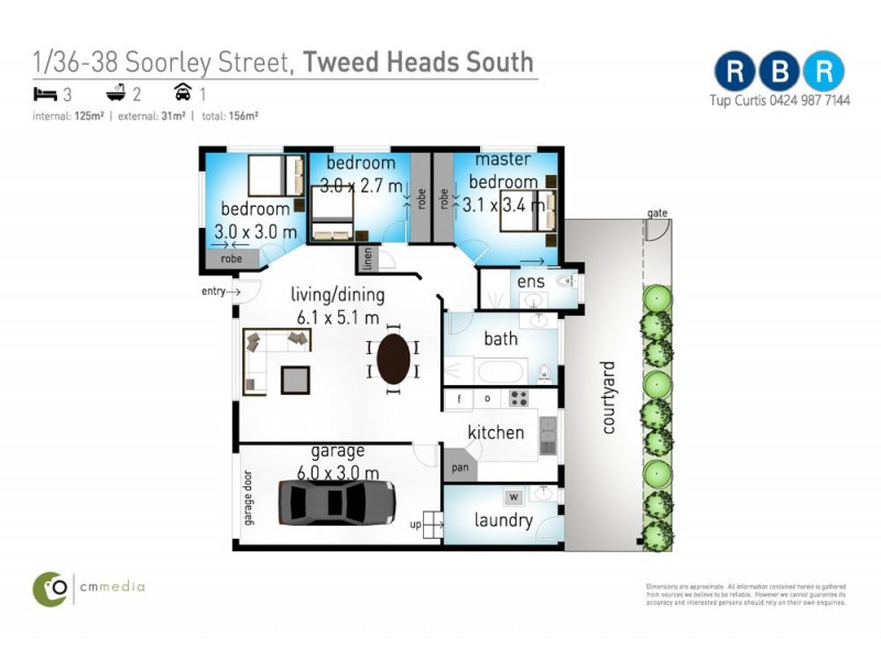 1/36-38 Soorley Street, Tweed Heads South NSW 2486 Floorplan
