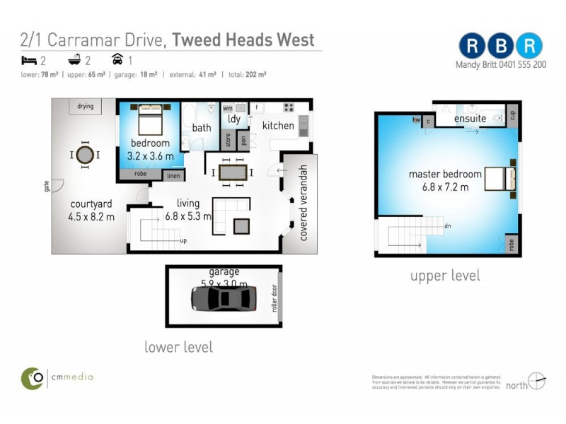 2/1 Carramar Drive, Tweed Heads West NSW 2485 Floorplan