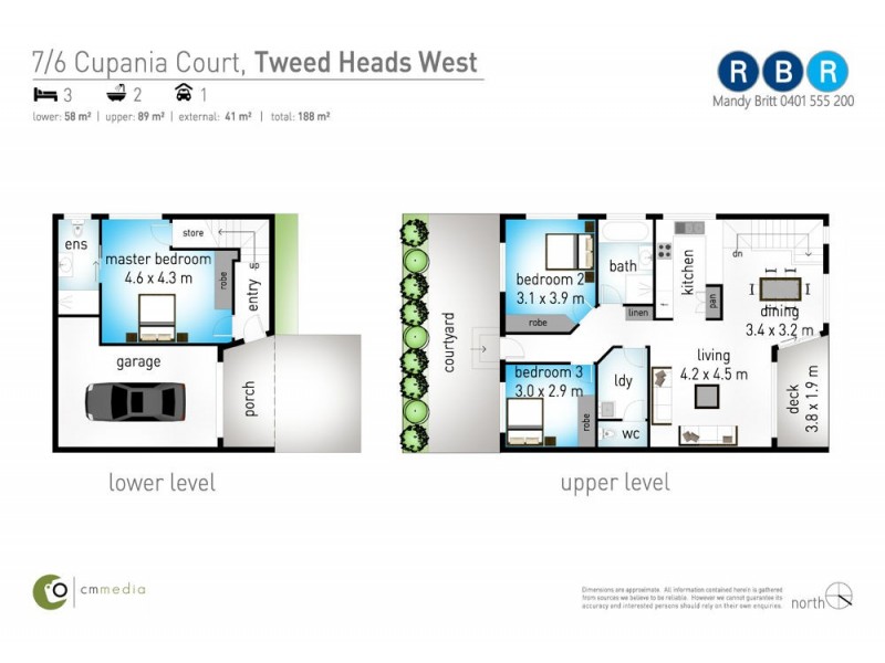 7/6 Cupania Court, Tweed Heads West NSW 2485 Floorplan