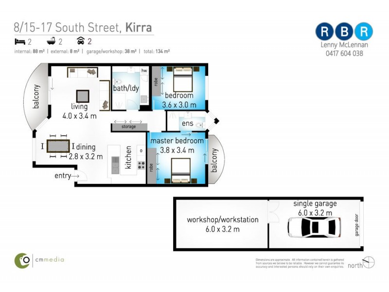8/15-17 South Street, Kirra QLD 4225 Floorplan