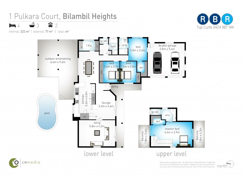 1 Pulkara Court, Bilambil Heights NSW 2486 Floorplan