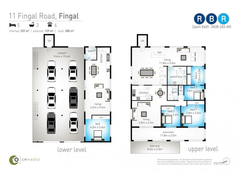 11 Fingal Road, Fingal Head NSW 2487 Floorplan