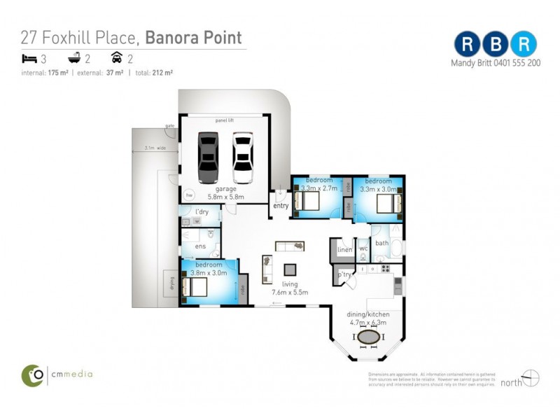 27 Foxhill Place, Banora Point NSW 2486 Floorplan