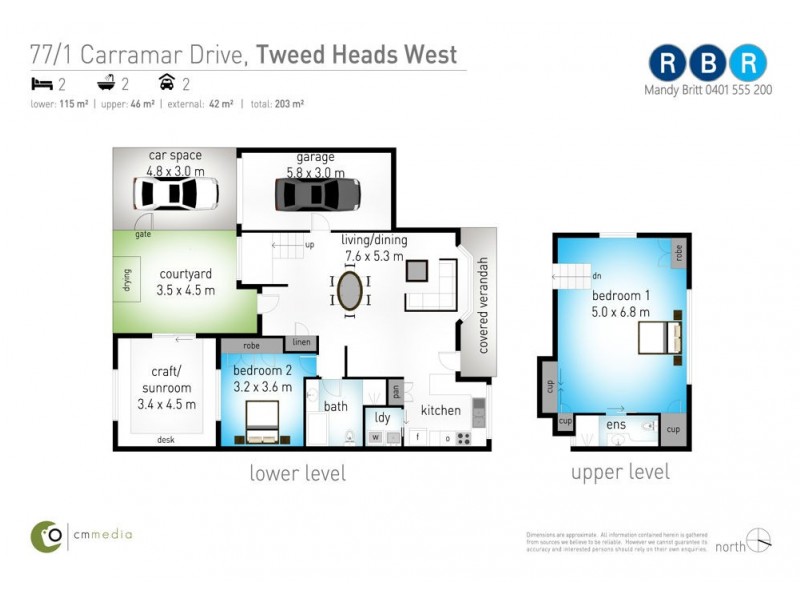 77/1 Carramar Drive, Tweed Heads West NSW 2485 Floorplan