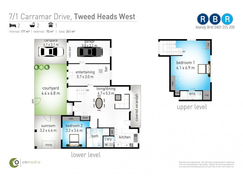 7/1 Carramar Drive, Tweed Heads West NSW 2485 Floorplan