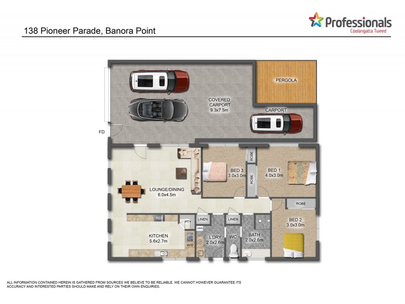 138 Pioneer Parade, Banora Point NSW 2486 Floorplan