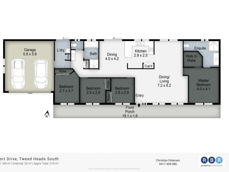 26 Port Drive, Tweed Heads South NSW 2486 Floorplan