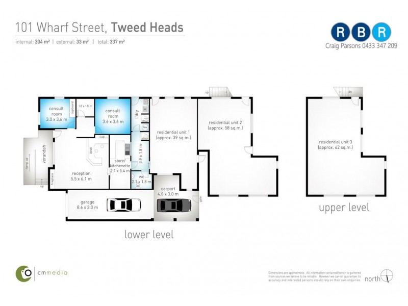 101 Wharf Street, Tweed Heads NSW 2485 Floorplan