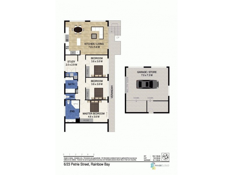 6/23 Petrie Street, Rainbow Bay QLD 4225 Floorplan