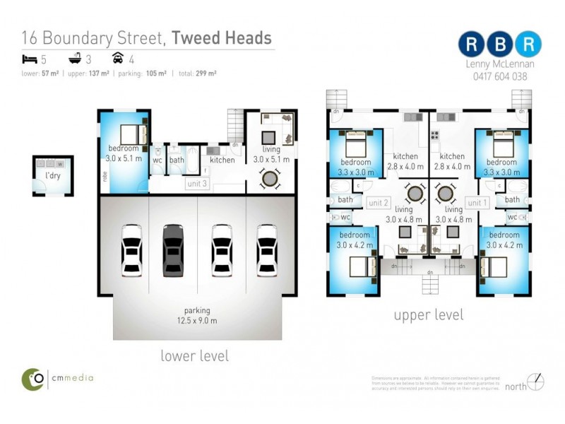 16 Boundary Street, Tweed Heads NSW 2485 Floorplan