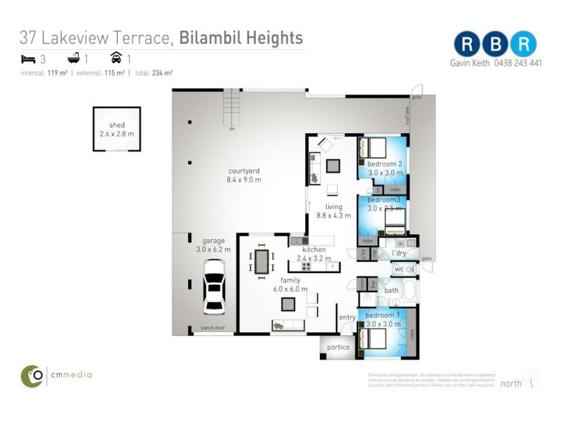 37 Lakeview Terrace, Bilambil Heights NSW 2486 Floorplan