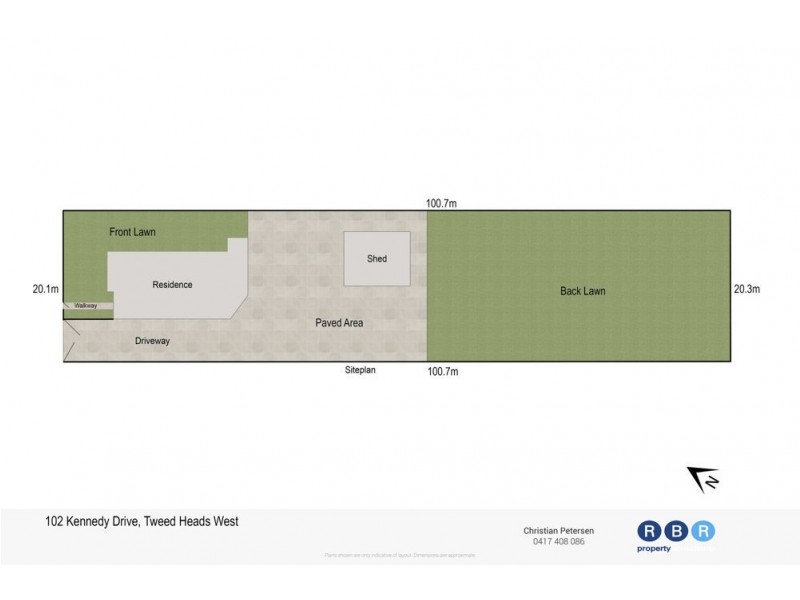 102 Kennedy Drive, Tweed Heads West NSW 2485 Floorplan