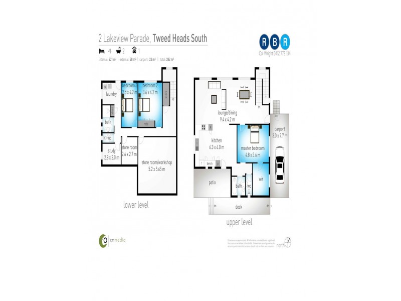 2 Lakeview Parade, Tweed Heads South NSW 2486 Floorplan