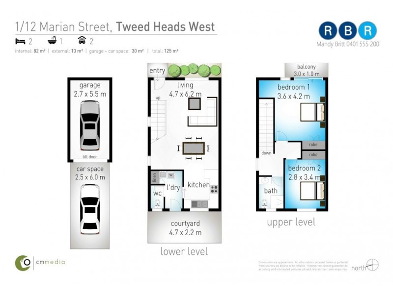 1/12 Marian Street, Tweed Heads West NSW 2485 Floorplan