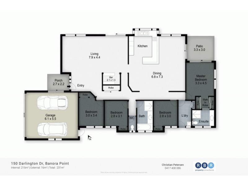 150 Darlington Drive, Banora Point NSW 2486 Floorplan