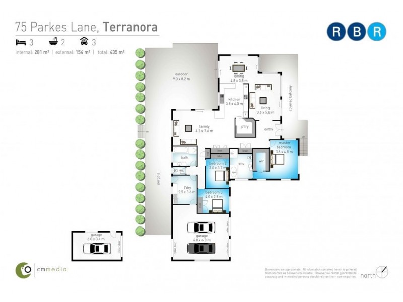 75 Parkes Lane, Terranora NSW 2486 Floorplan