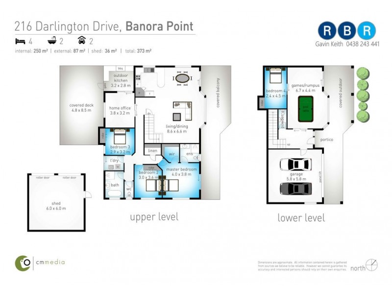 216 Darlington Drive, Banora Point NSW 2486 Floorplan