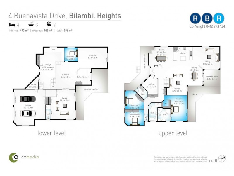4 Buenavista Drive, Bilambil Heights NSW 2486 Floorplan