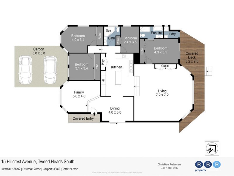 15 Hillcrest Avenue, Tweed Heads South NSW 2486