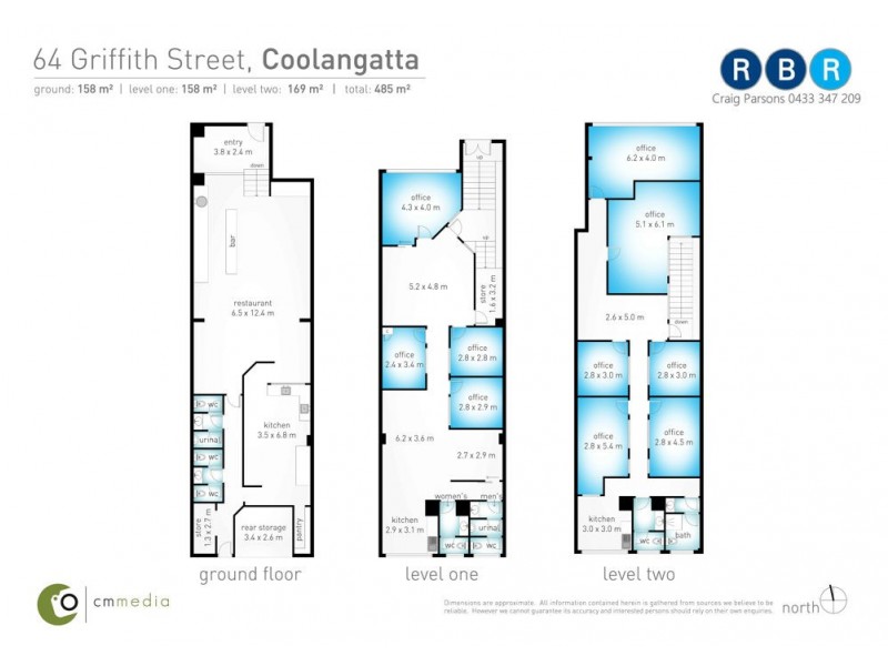 64 Griffith Street, Coolangatta QLD 4225 Floorplan
