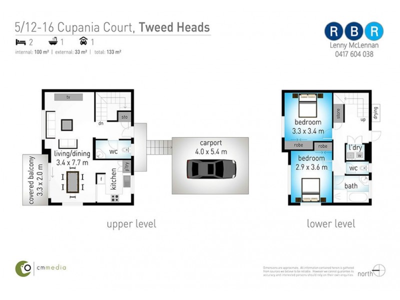 5/12-16 Cupania Court, Tweed Heads West NSW 2485 Floorplan