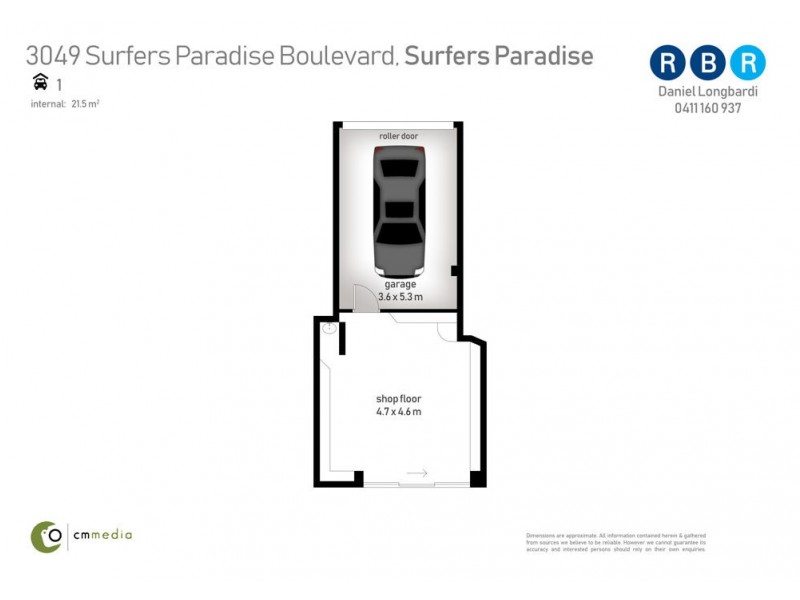 13/3049 Surfers Paradise Boulevard, Surfers Paradise QLD 4217 Floorplan