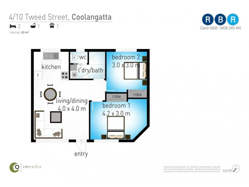 4/10 Tweed Street, Coolangatta QLD 4225 Floorplan