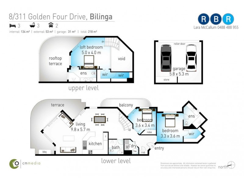 8/311 Golden Four Drive, Bilinga QLD 4225 Floorplan