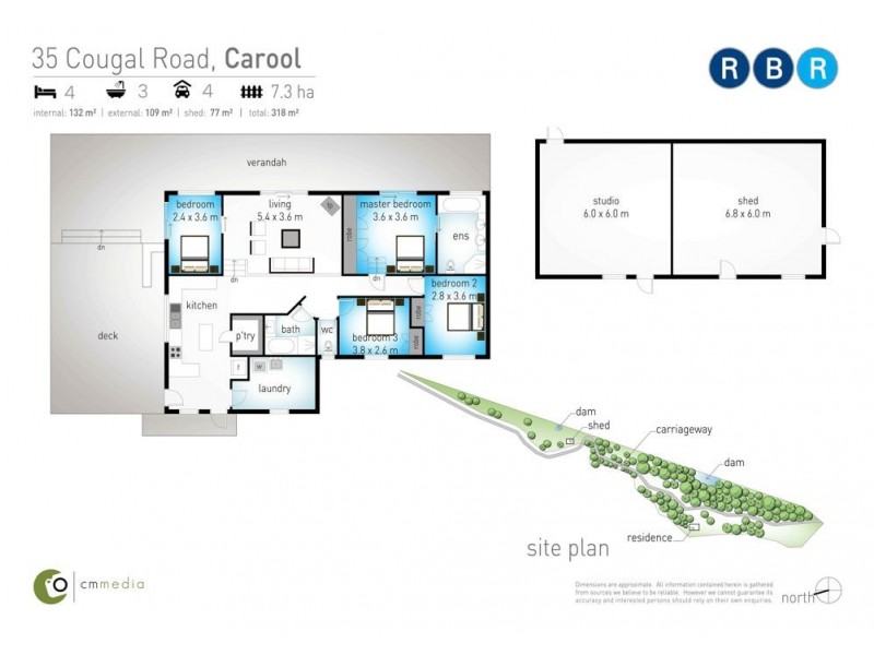 35 Cougal Road, Carool NSW 2486 Floorplan