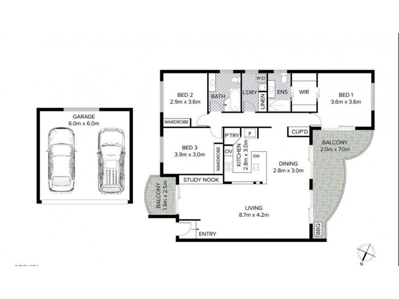 9/3 Tweed Terrace (9/6 Petrie Street), Coolangatta QLD 4225