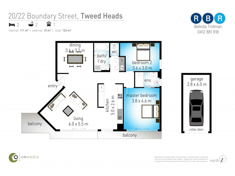 20/22 Boundary Street, Tweed Heads NSW 2485 Floorplan