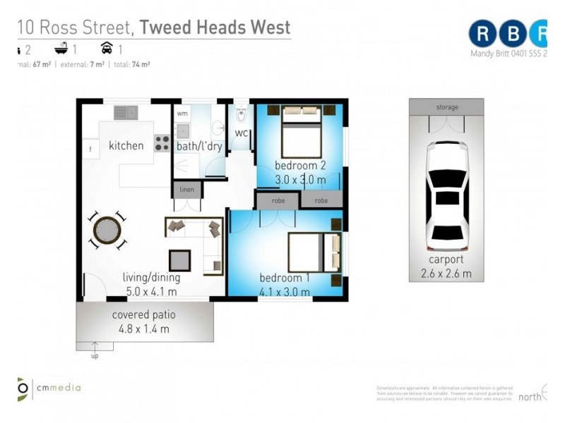 1/10 Rose Street, Tweed Heads West NSW 2485