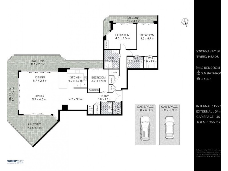 2203/53 Bay Street, Tweed Heads NSW 2485