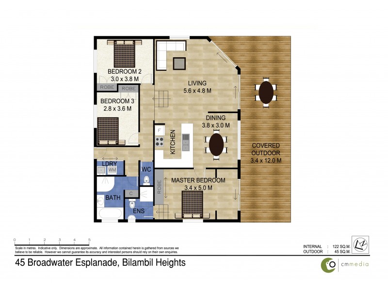 45 Broadwater Esplanade, Bilambil Heights NSW 2486 Floorplan