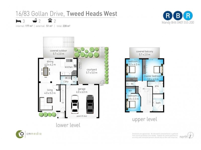 16/83 Gollan Drive, Tweed Heads West NSW 2485 Floorplan