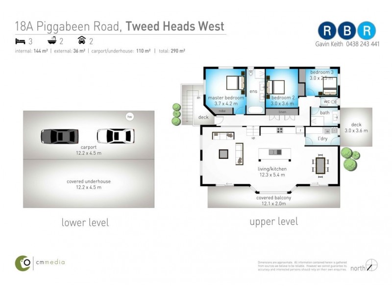 18A Piggabeen Rd, Tweed Heads West NSW 2485 Floorplan