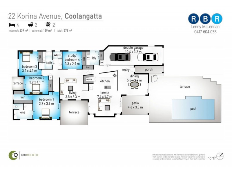 22 Korina Avenue, Coolangatta QLD 4225 Floorplan