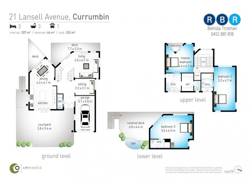 21 Lansell Avenue, Currumbin QLD 4223 Floorplan