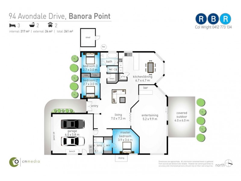 94 Avondale Drive, Banora Point NSW 2486 Floorplan