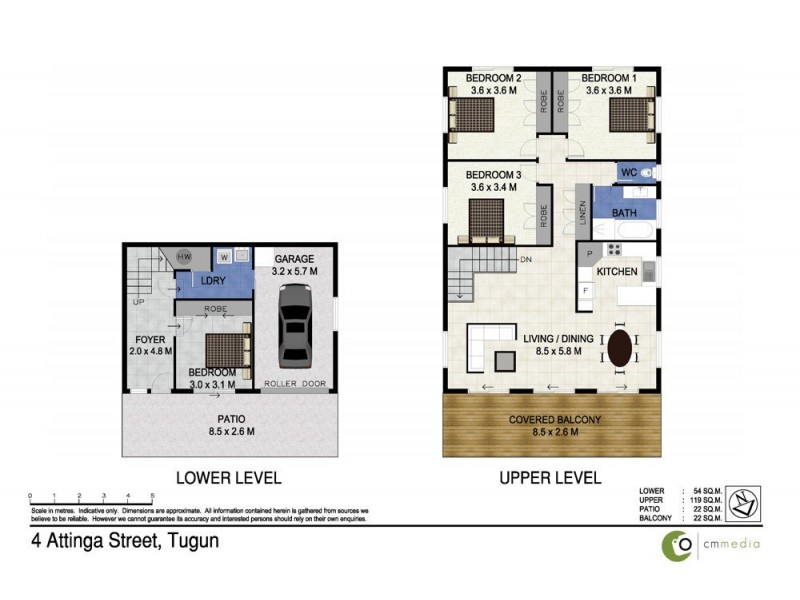 4 Attinga Street, Tugun QLD 4224 Floorplan