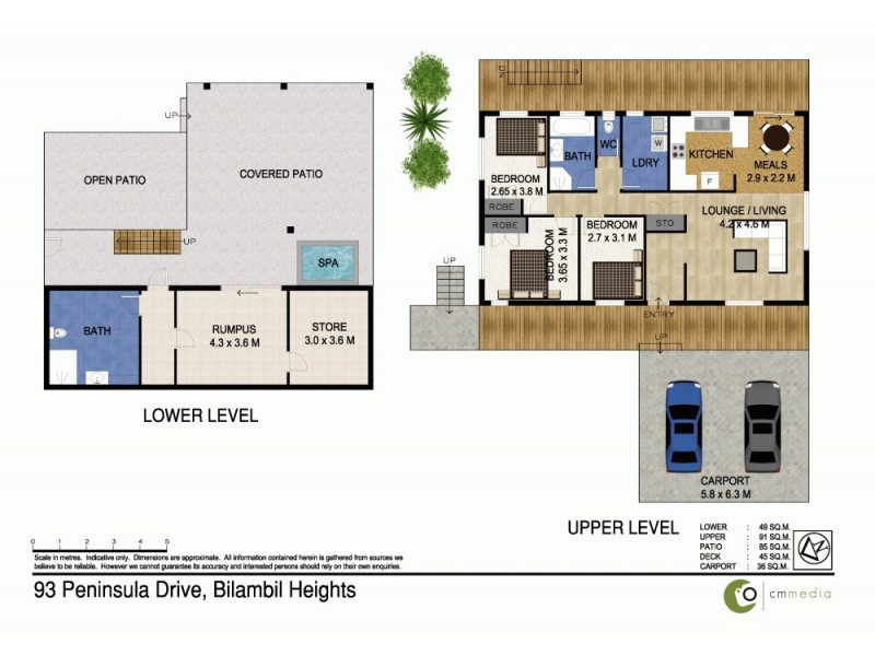 93 Peninsula Drive, Bilambil Heights NSW 2486 Floorplan