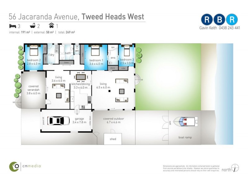 56 Jacaranda Avenue, Tweed Heads West NSW 2485 Floorplan